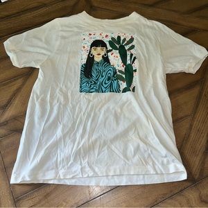 Womens Bijou Karman Graphic T-Shirt Terrazo Short Sleeve
